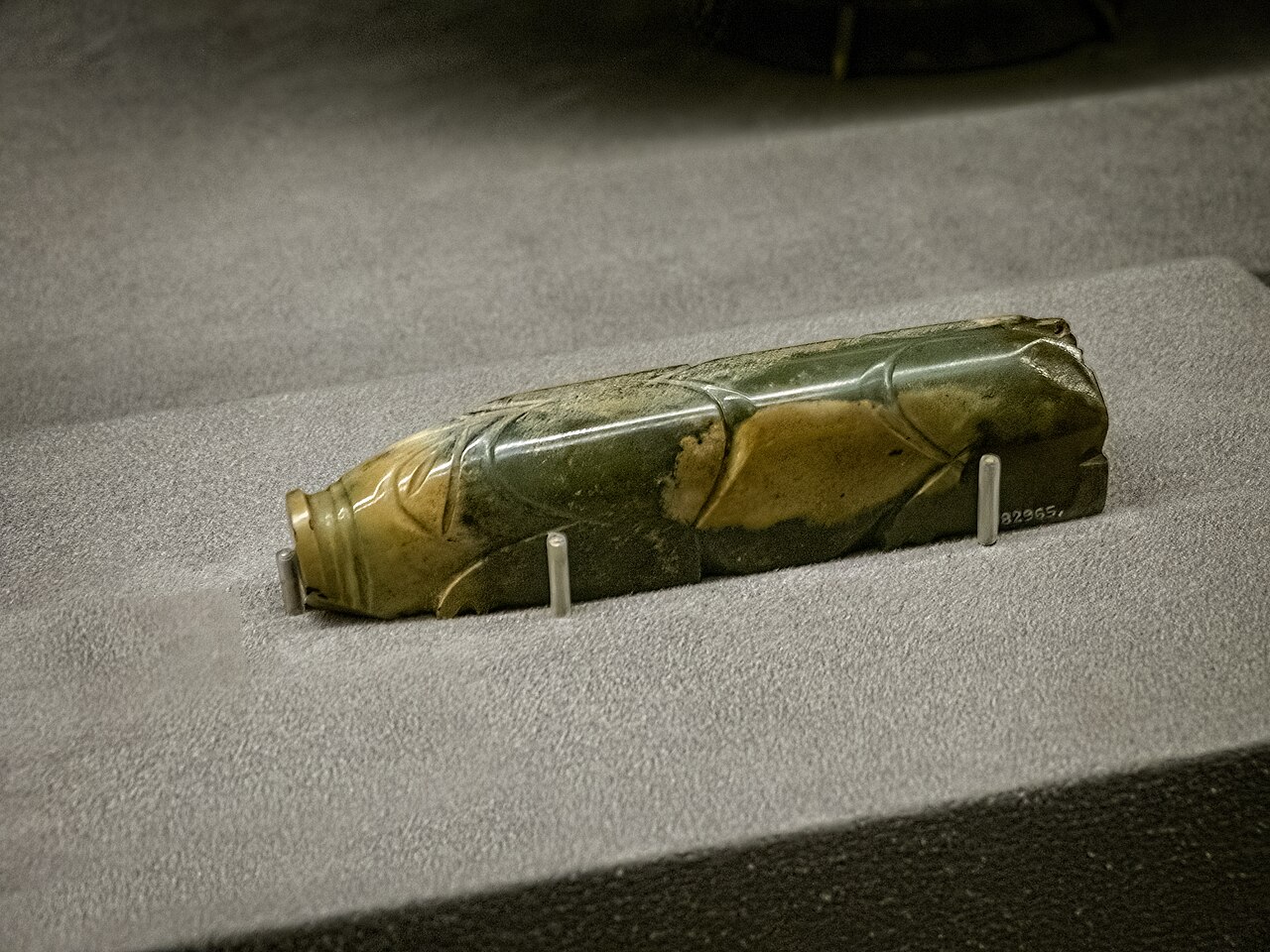 Han Dynasty carved jade pig