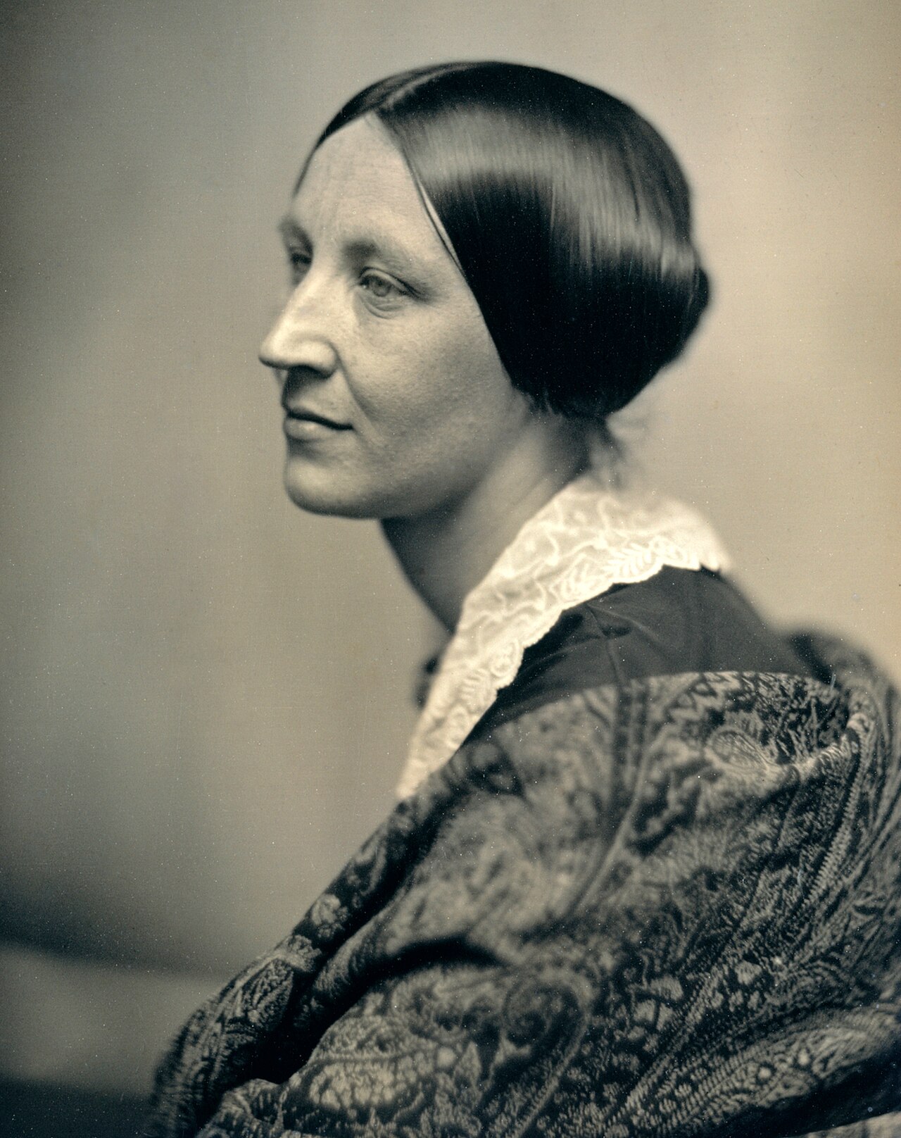 Daguerreotype portrait of an unidentified woman, c. 1850, by Southworth & Hawes (Boston)
