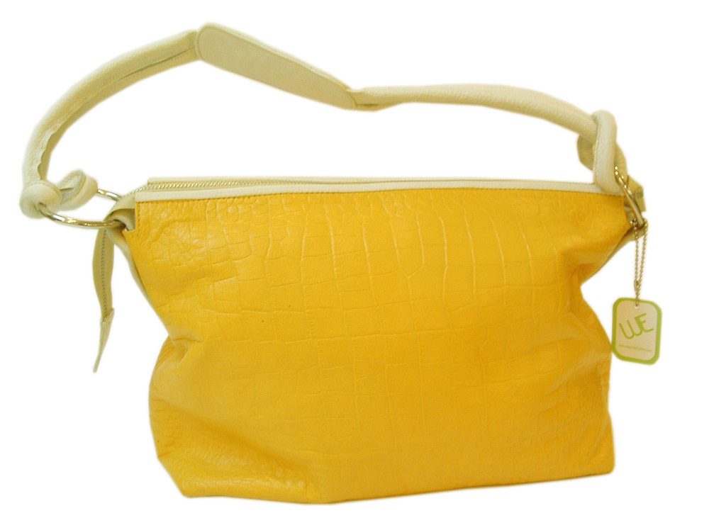 Yellow handbag