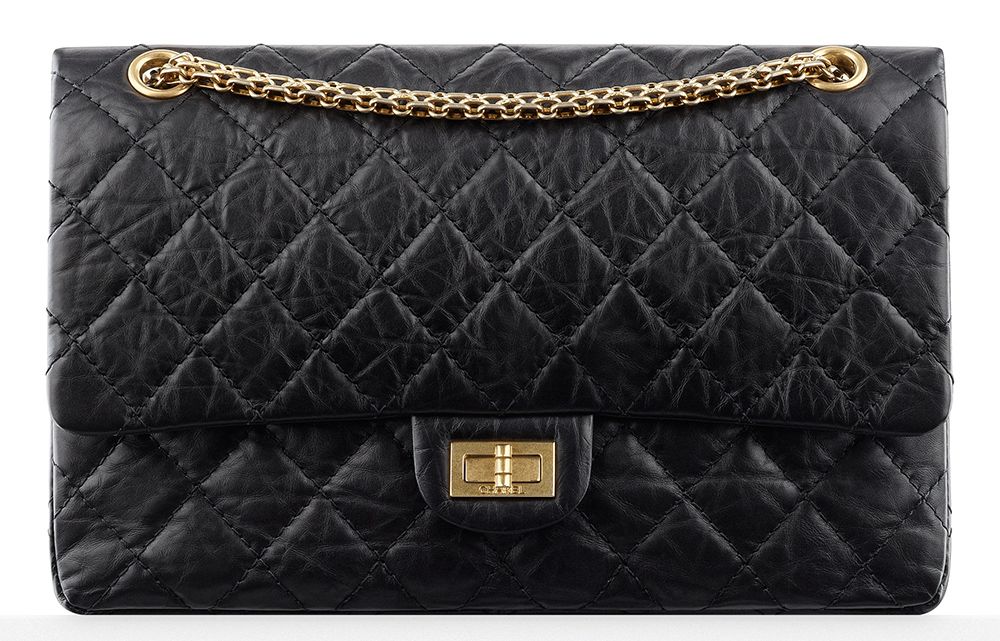 Chanel 2.55 Reissue bag in aged calfskin with Mademoiselle lock