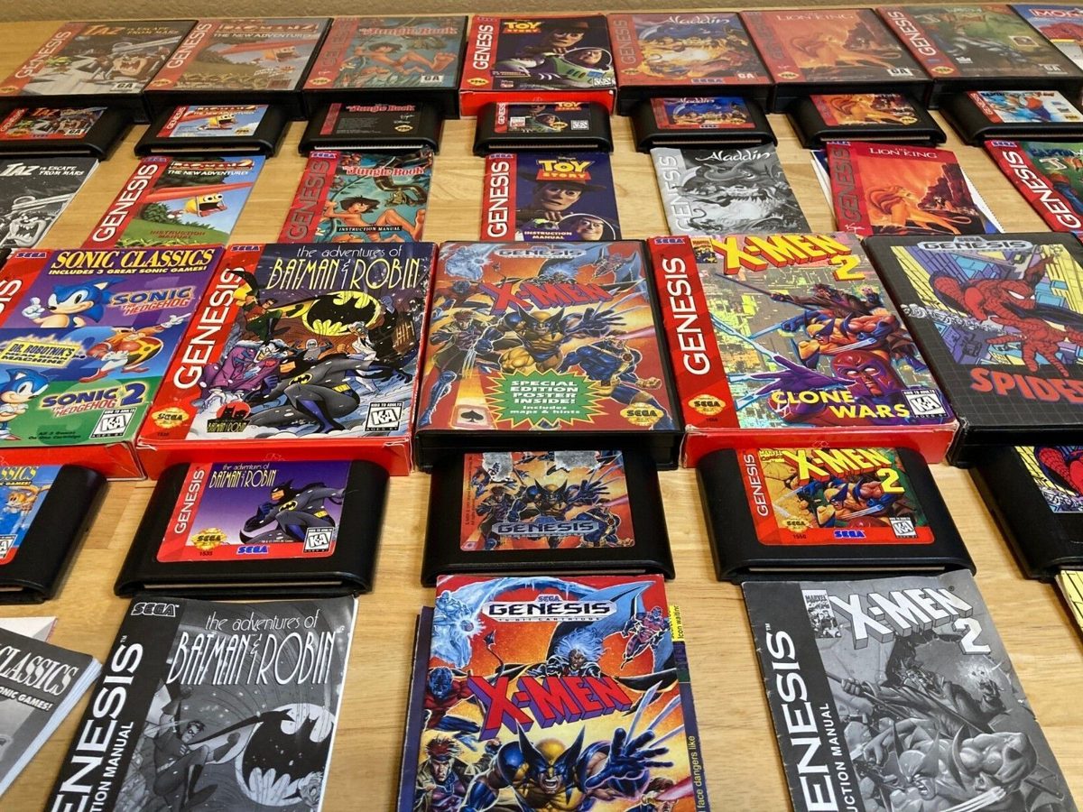 Sega Genesis game cartridges — sell your Sega Genesis games in Boston at LBC Pawn