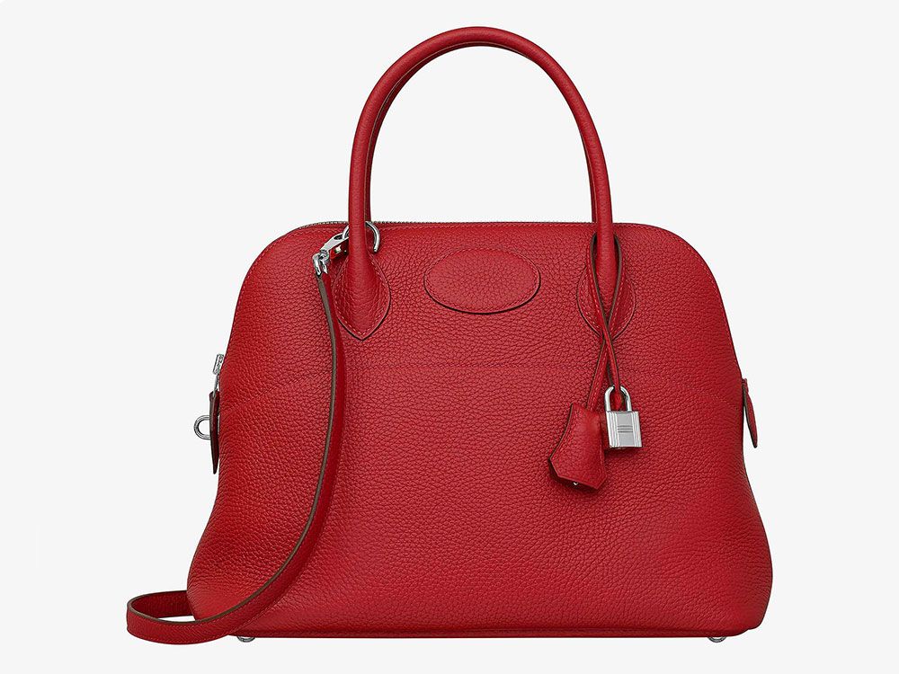 Hermès Bolide bag with rounded zip-top silhouette