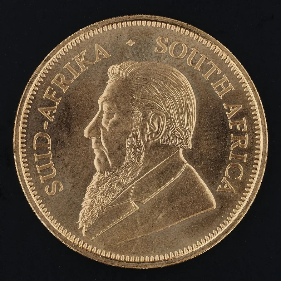 South African Krugerrand — 1 oz world gold coin obverse bought for same-day cash in Boston
