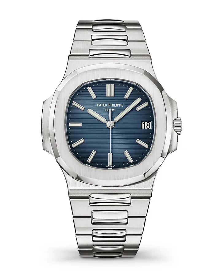 Patek Philippe Nautilus 5711 with blue dial — we buy Patek Philippe watches in Boston