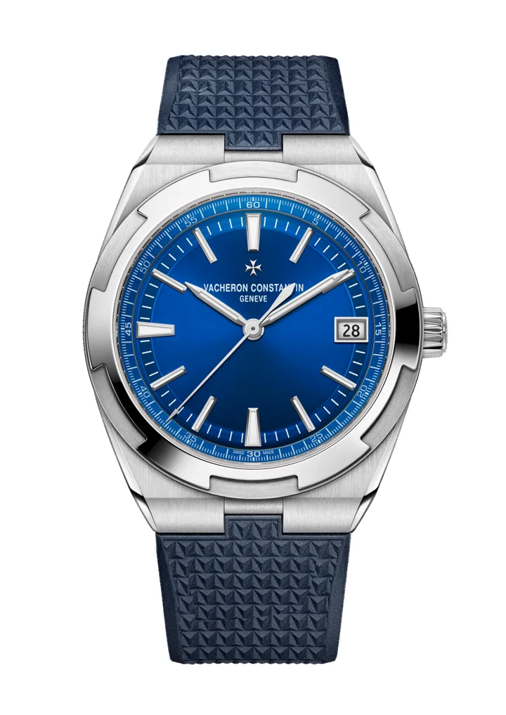 Vacheron Constantin Overseas with blue dial — we buy Vacheron Constantin watches in Boston