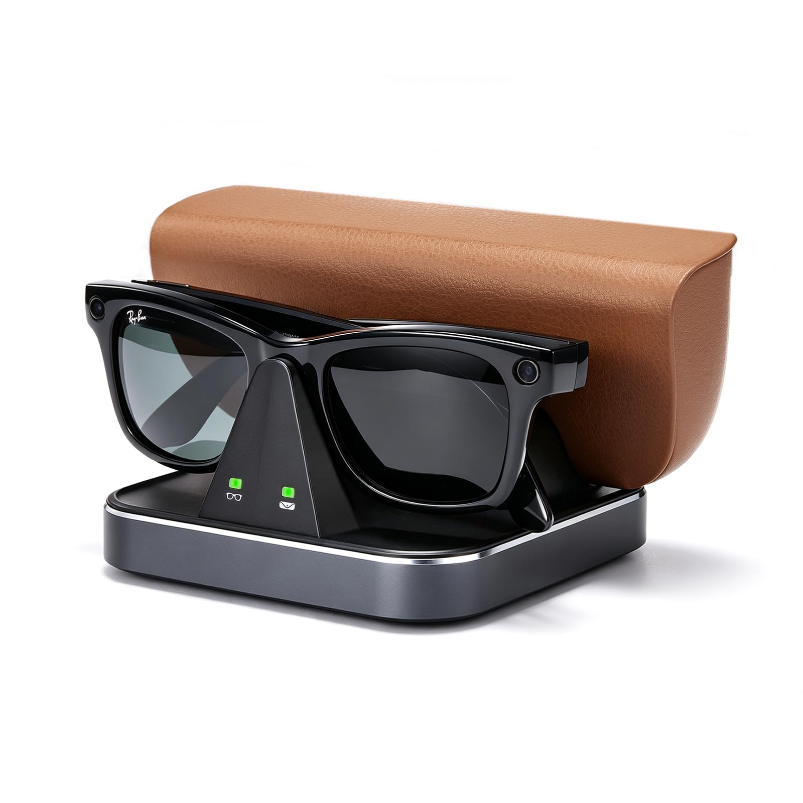 Ray-Ban Meta smart glasses with charging case — sell your Meta smart glasses in Boston at LBC Pawn